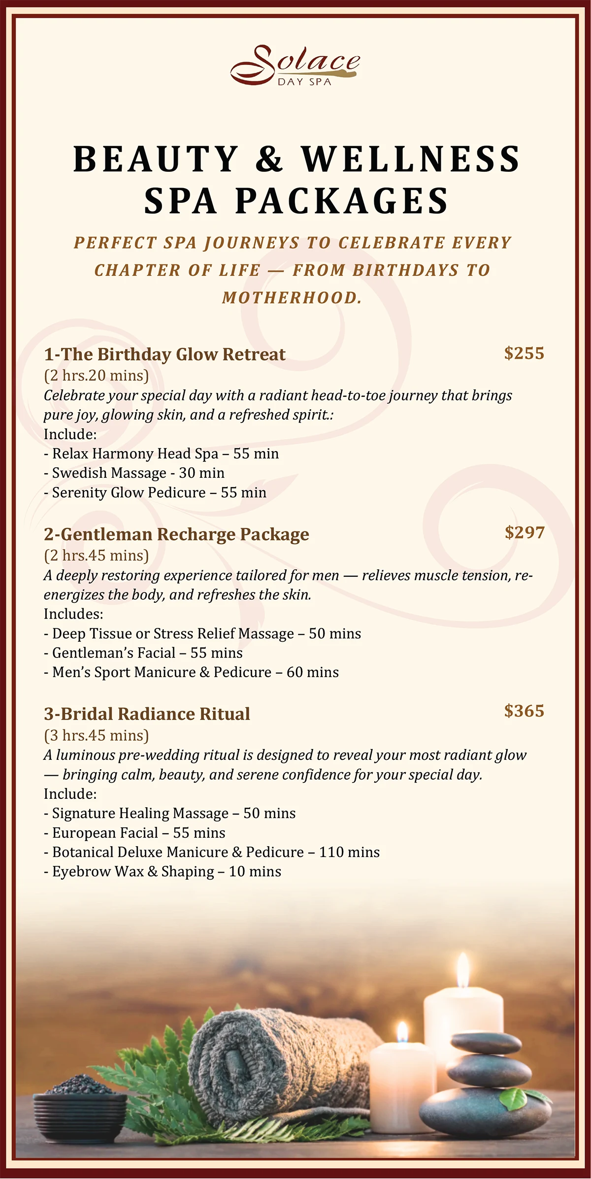 Beauty & Wellness Spa Packages