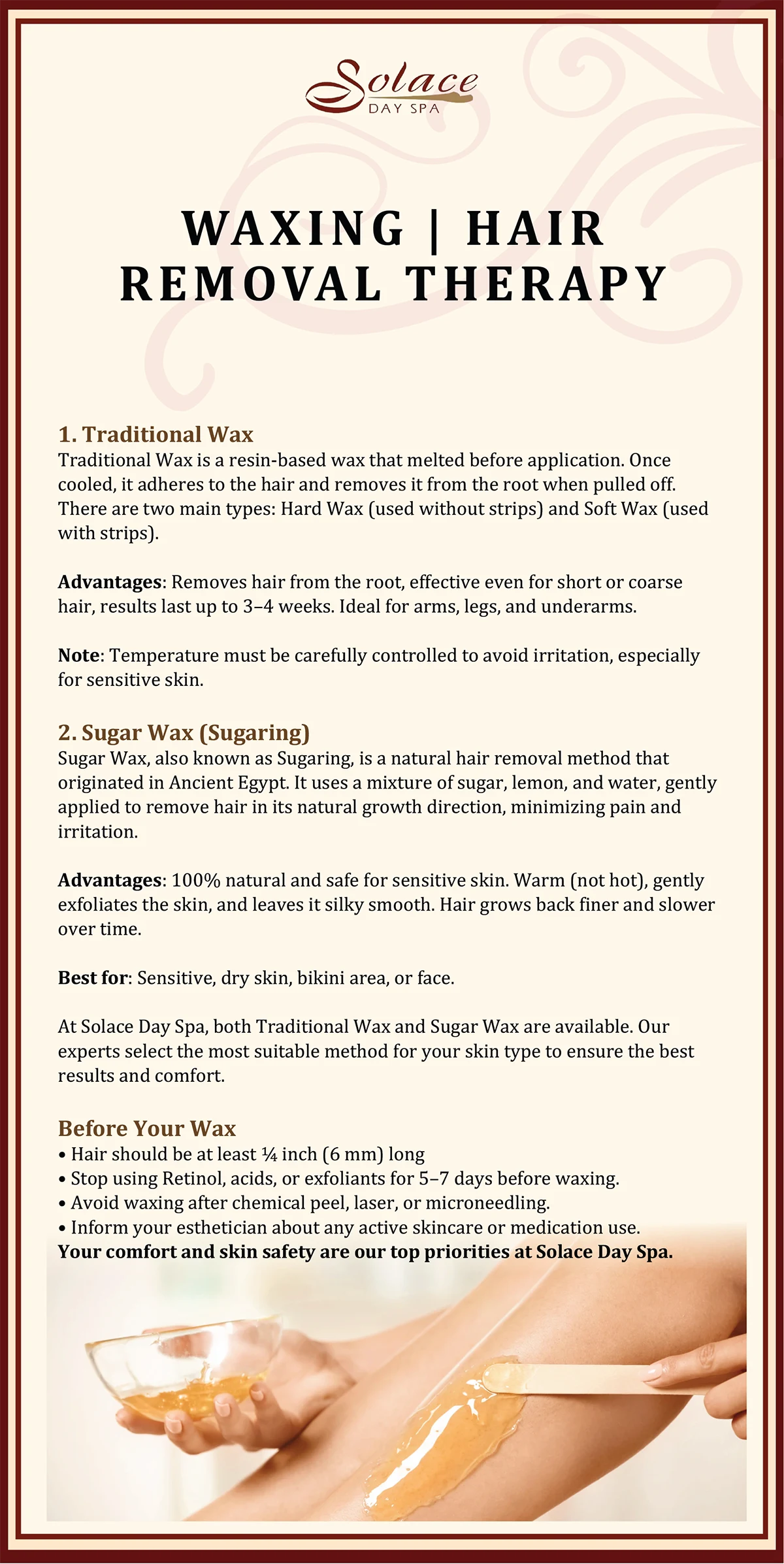 Waxing | Hair Removal Therapy