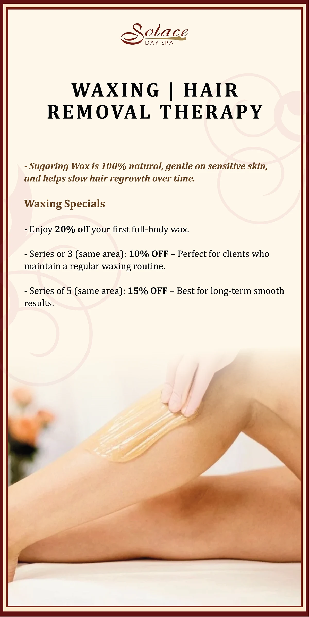 Waxing | Hair Removal Therapy